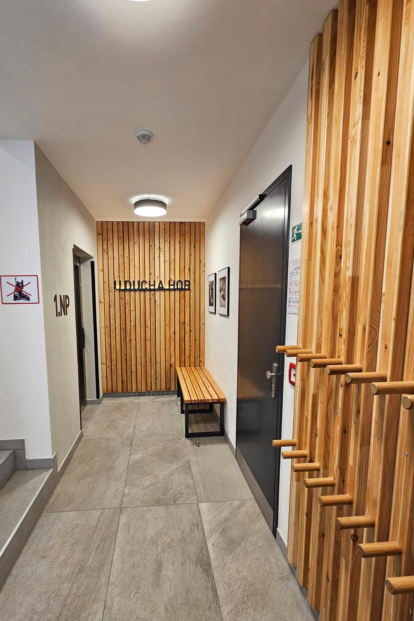 Enjoy Harrachov - Atraktivní klidný klimatizovaný apartmán 20 v centru Harrachova s wallboxem EV, herní konzolí, Ipad, Netflix, výhledem do zahrady a na romantický kostelík Exterior foto